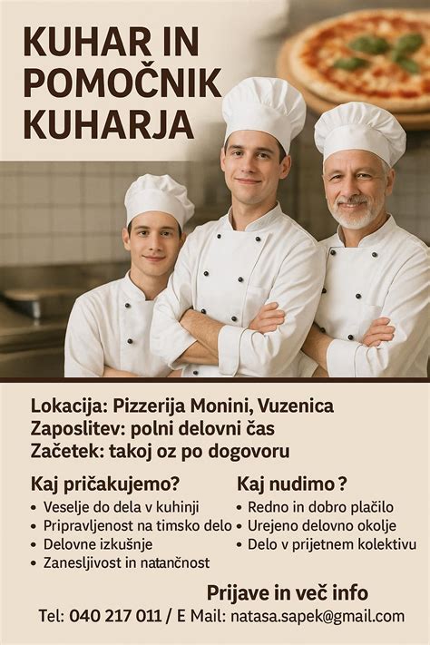 portret mladega kuharja Kristjana Lesnika v kuhinji