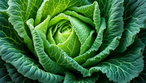 Ilustracija kodrolistnega ohrovta z označenimi hranili