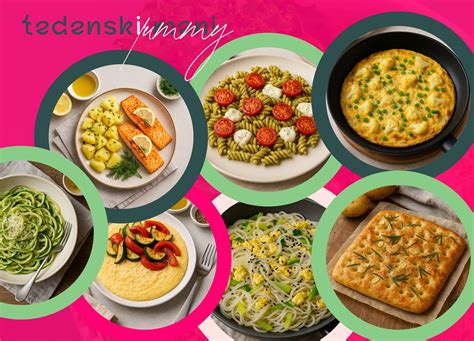 Kolaž različnih sestavin, ki jih je mogoče dodati v zobeno kašo