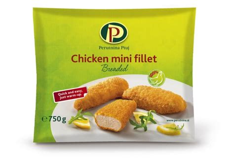 Pripravljeni piščančji fileji za paniranje