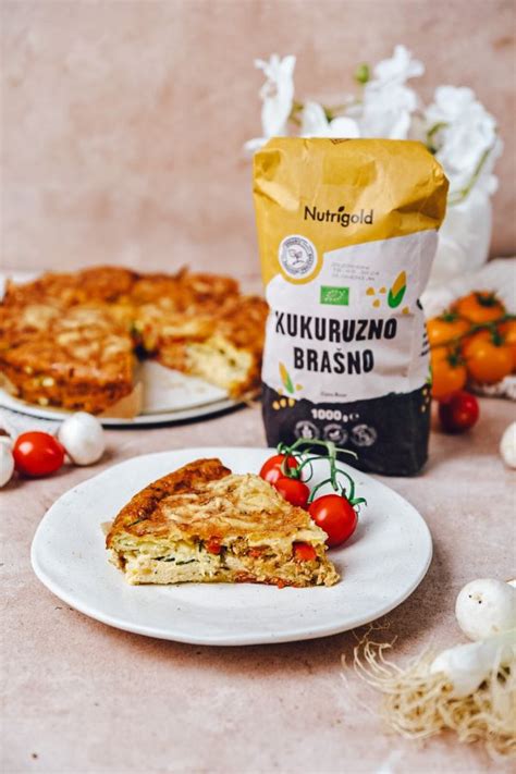priprava nadeva za zelenjavno pito