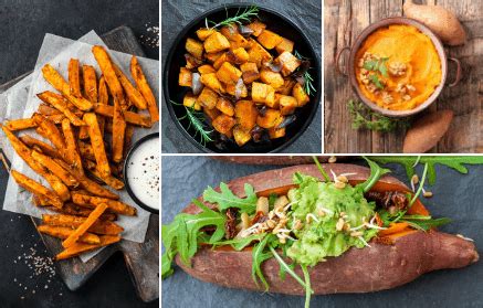 različni načini priprave sladkega krompirja