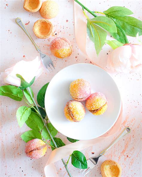 pripravljene breskvice pred barvanjem