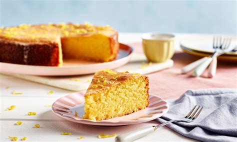 Sestavine za limonin kolač s polento