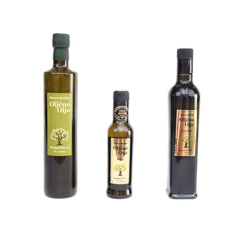 Različne vrste istrskih tartufov in oljčno olje