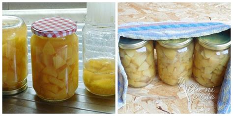kompot v kozarcih, pripravljen za shranjevanje