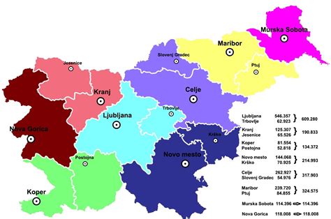 Zemljevid glavnih regij pridelovanja kakava