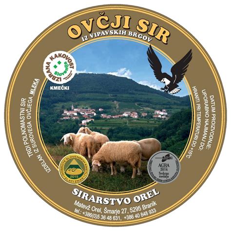 kraška ovca na pašniku in Kraški ovčji sir