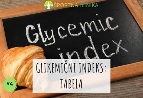 infografika o glikemičnem indeksu in vplivu na telo