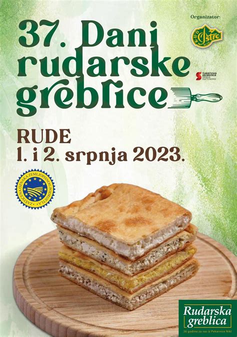 Fotografija rudarske grebljice ali samoborskih specialitet