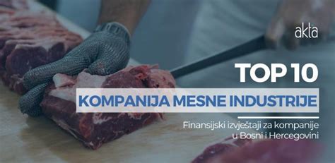 Tematska fotografija mesne industrije in nadzora kakovosti
