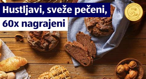 prikaz nagrajenih pekovskih izdelkov z zlatim priznanjem