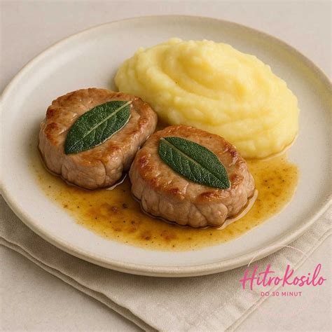 Thematic photo of telečji medaljoni with peppercorn sauce