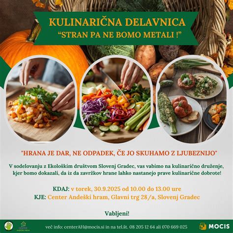 Ilustracija kulinarične raznolikosti Ljubljane z ikoničnimi jedmi