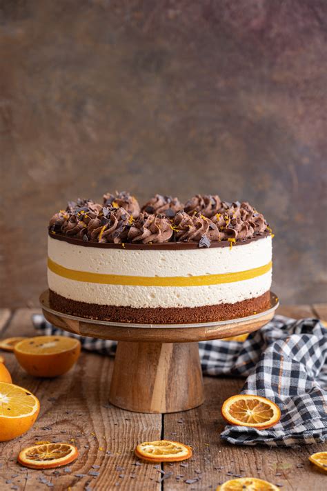 Fotografija brezglutenske torte iz čokolade in pomaranče