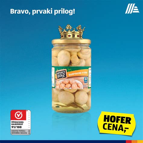 Pakiranje Hrustljavčkov v lončke s poudarjeno oznako 