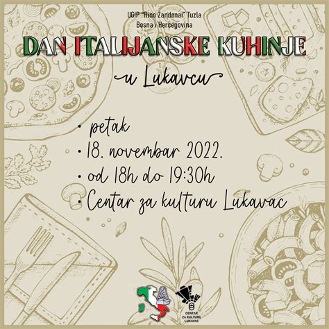 Zgodovinska ilustracija italijanske kuhinje