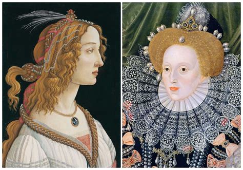 Portret mlade ženske iz obdobja renesanse