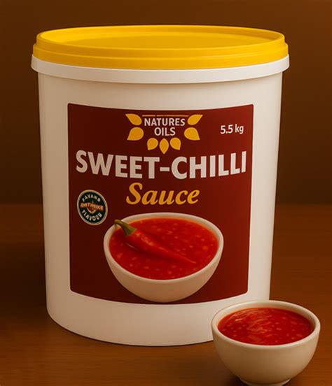 Slika pikantne Sweet chilli omake v Hoferjevi embalaži