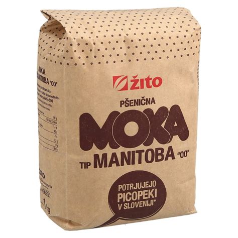 infografika s prikazom sestavin za testo: moka (tip 00), voda, sol, kvas in opcijsko olivno olje