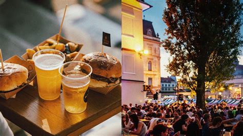 Tematsko foto festivala Pivo & Burger Fest na Pogačarjevem trgu