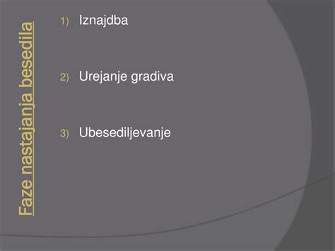 Infografika: Faze nastajanja kislega testa