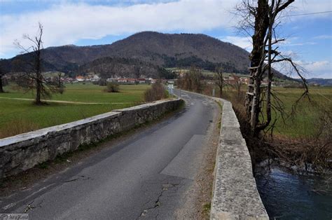fotografija reke Sore in postrvi
