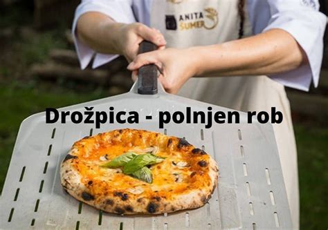 oblikovanje pice z rokami