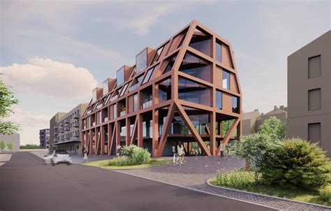 Vizualizacija načrtovanega trgovinskega središča Šiška