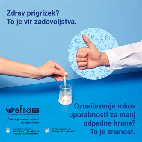 Infografika o varnosti hrane in pravilnem shranjevanju živil