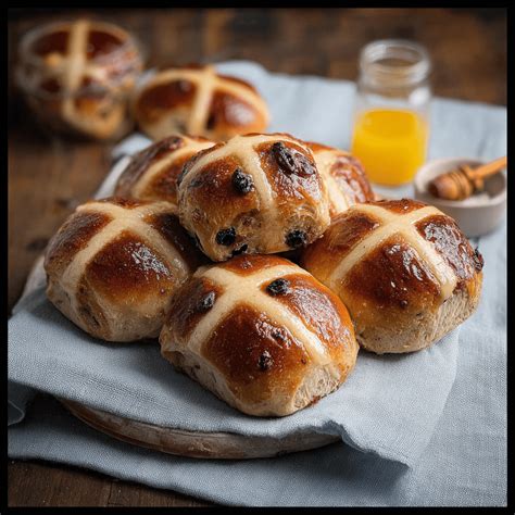 Fotografija Hot Cross Buns s križem