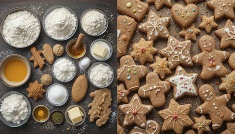 Thematic photo of finished Kocevske zvezdice cookies arranged beautifully on a plate