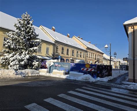 Zemljevid kulinaričnih točk v starem mestnem jedru Novega mesta z označbami lokalnih restavracij