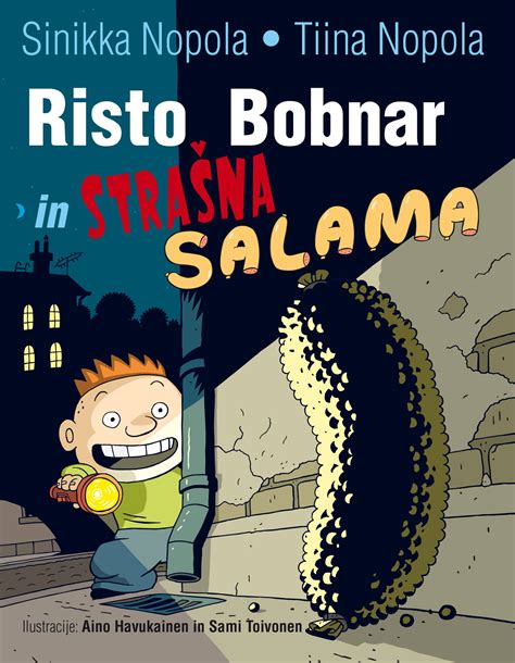Naslovnica knjige Risto Bobnar in strašna salama