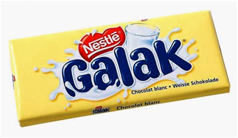 Fotografija starega oglasa za Nestlé Milkybar ali Galak