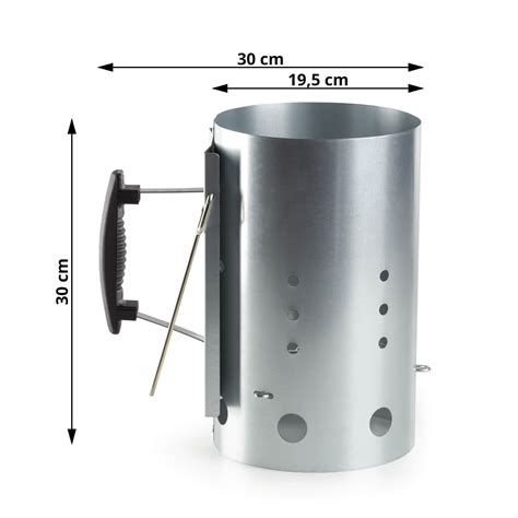 Diagram žara s postavitvijo oglja za indirektno peko in posodo z vodo