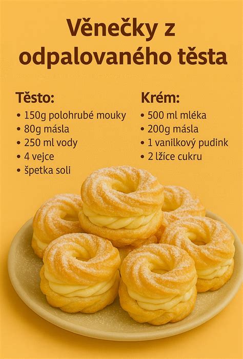 shema postopka: stepanje masla, dodajanje moke, hlajenje testa, brizganje v pekač
