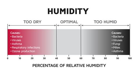 Infografika, ki prikazuje razliko med Full Steam, Humidity High, Medium in Low