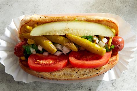 hot dog s prilogami