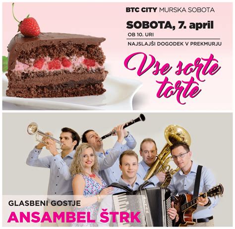 Izbor tort in slaščic na vitrini slaščičarne Brioni.