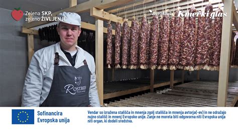 Prikaz različnih Grajskih mesnin in izdelkov iz mesa