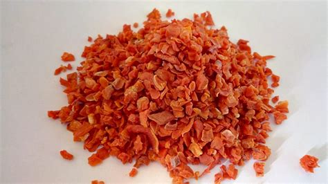 Thematic photo of carrot granules