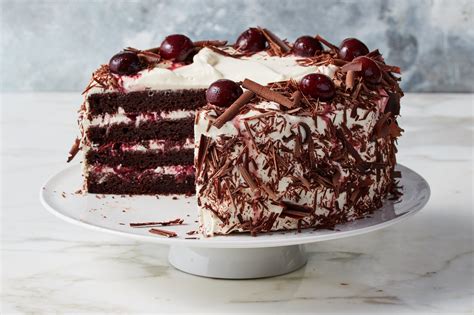 Photo of a Black Forest cake