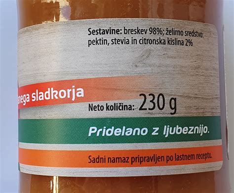 marmelada brez sladkorja
