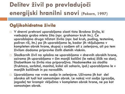 infografika o energijski in hranilni gostoti živil