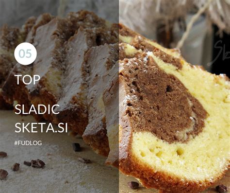 Izbor presnih tortic in sladic na pultu