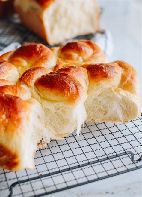 Thematic photo of fluffy white milk bread