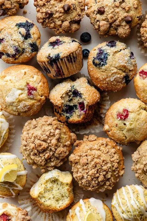 Thematic photo of various baked goods (muffins, pies, roasted chicken) coming out of an oven