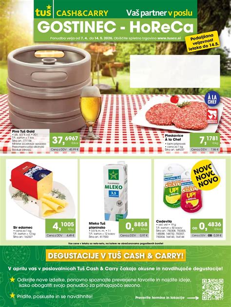 Dekorativna postavitev izdelkov iz Tuš kataloga
