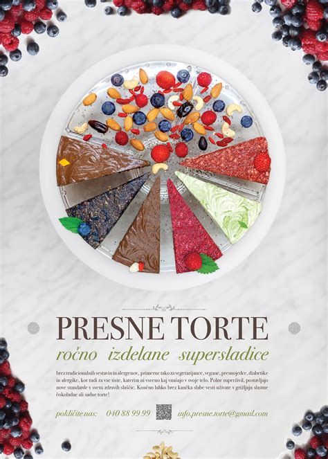 infografika s primerjavo klasične in presne torte
